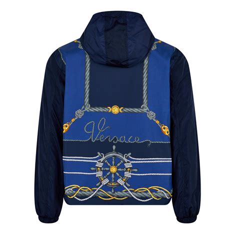 versace nautical windbreaker.